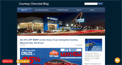 Desktop Screenshot of courtesychevblog.com